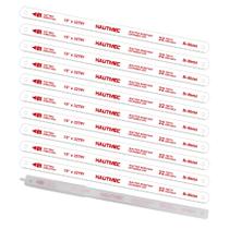 Lâminas de serra HAUTMEC 32 TPI, pacote com 10, bimetálicas de 10 polegadas