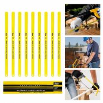 Lâminas de Serra Manual 6PH 30cm 12 Polegadas 24 Dentes Aço Carbono Kit 100 Yeet Lâminas de Serra Manual 6PH 30cm 12 Polegadas 24 Dentes Aço Carbono Kit 100 Yeet