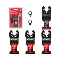 Lâminas De Serra Oscilantes De Carboneto TiCN Obsidian Para Metal Duro, Ferramentas Multifuncionais, Lâminas De Serra Oscilantes De Carboneto TiCN Obsidian Para Metal Duro, Ferramentas Multifuncionais,