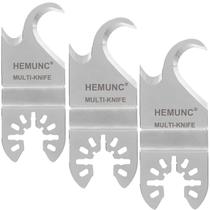 Lâminas de serra oscilantes multiferramentas HEMUNC 3PCS para telhados