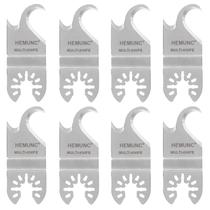 Lâminas de serra oscilantes multiferramentas HEMUNC 8PCS para telhados