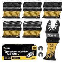 Lâminas de serra oscilantes TOLESA Arc Edge de madeira/plástico 50PCS