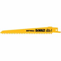 Lâminas de Serra Recíproca DEWALT para Gesso - 6cm (Pacote com 5)