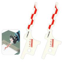 Lâminas De Serra Recíproca Em Aço SK5 2pcs Para Cortar Aberturas Em Caixas De Fios De Placa De Gesso Lâminas De Serra Recíproca Em Aço SK5 2pcs Para Cortar Aberturas Em Caixas De Fios De Placa De Gesso