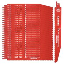 Lâminas de serra recíprocas BATHTOI 9 polegadas 6/12 TPI para madeira