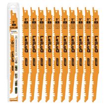 Lâminas de serra recíprocas LEILUO, poda de madeira de 9 polegadas, 20 unidades