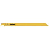 Laminas de serra sabre dewalt p/metal 12pol14dentes c/5pcs Laminas de serra sabre dewalt p/metal 12pol14dentes c/5pcs