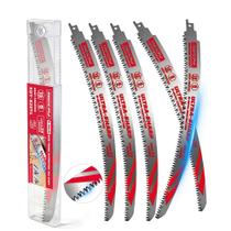 Lâminas de Serra SEDY 15" 6 TPI para Poda de Madeira com Borda Curva - Kit com 5 Lâminas de Serra SEDY 15" 6 TPI para Poda de Madeira com Borda Curva - Kit com 5