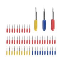 Lâminas De Substituição De 30, 45 E 60 Graus Para Cortadores Roland Cricut