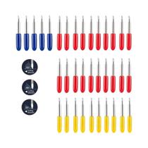 Lâminas De Substituição De 30, 45 E 60 Graus Para Cortadores Roland Cricut