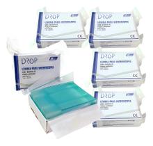 Lâminas Foscas com Bordas Lapidadas 26x76mm - Drop - Caixa com 50 Unidades Lâminas Foscas com Bordas Lapidadas 26x76mm - Drop - Caixa com 50 Unidades