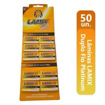 Lâminas LAMIX Duplo Fio Platinum Pro 50 Unidades