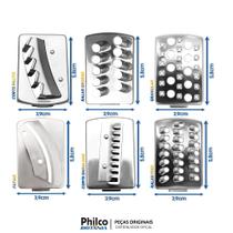 Laminas original philco para multiprocessador all in one / fun kitchen