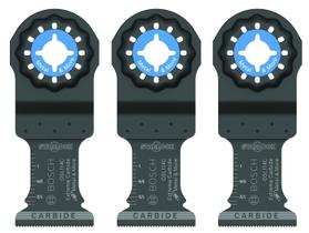 Lâminas oscilantes multiferramentas Bosch OSL114C-3, pacote com 3