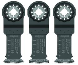 Lâminas oscilantes multiferramentas Bosch OSL114JF-3, pacote com 3