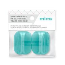 Lâminas para Base de Vinco com Trimmer Integrado Mimo - 02 Unids Lâminas para Base de Vinco com Trimmer Integrado Mimo - 02 Unids