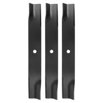 Lâminas para cortador de grama Budrash 601124, 47 cm, alto levantamento, kit com 3 Lâminas para cortador de grama Budrash 601124, 47 cm, alto levantamento, kit com 3