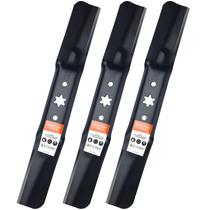 Lâminas para cortador de grama Grasscool ZT1 54" furo estrela de 6 pontas, alta elevação Lâminas para cortador de grama Grasscool ZT1 54" furo estrela de 6 pontas, alta elevação