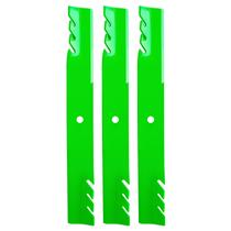 Lâminas para cortador de grama JYLEYJ 038-6003-00, pacote com 3, para deck de 60" Lâminas para cortador de grama JYLEYJ 038-6003-00, pacote com 3, para deck de 60"