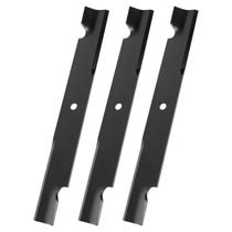 Lâminas para cortador de grama Keycci para deck de 60" - kit com 3 peças, alto levantamento