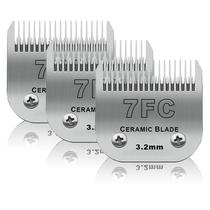 Lâminas para cuidar de cães de estimação DODAER 7FC 3,2 mm de comprimento de corte x3