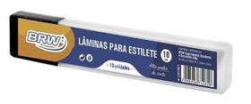 Laminas Para Estilete - 18 mm - 10 Unidades