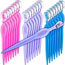 Lâminas para Sobrancelha Mudder - 21 Unidades (Rosa, Vermelho, Azul e Roxo)