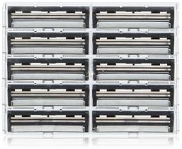 Lâminas Personna Twin Pivot Plus para máquinas de barbear Trac2 e Atra Lâminas Personna Twin Pivot Plus para máquinas de barbear Trac2 e Atra