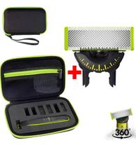 Laminas Refil 360 + Case P/ Philips Oneblade