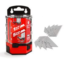 Lâminas utilitárias Goldblatt Premium em aço temperado SK2M, pacote com 100