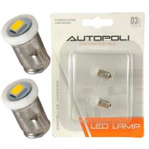Lamp 75 Led Ba7 12v 9w Branco (Par) Lamp 75 Led Ba7 12v 9w Branco (Par)