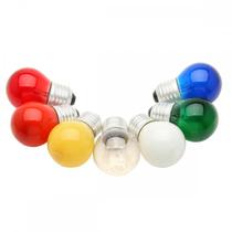 Lamp Bolinha Brasfort 15Wx220V Vermel . / Kit C/ 25 Unidades