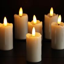 Lamp CANDLE CHOICE Flameless Votives LED Timer, pacote com 6 Lamp CANDLE CHOICE Flameless Votives LED Timer, pacote com 6