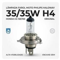 Lamp farol cg125/150 35/35 h4 philips haloway Lamp farol cg125/150 35/35 h4 philips haloway
