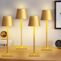 Lamp Fizrice Gold Candeeiro de mesa sem fio 6000mAh 3 cores regulável