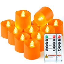 Lamp Homemory, pacote com 24 velas LED sem chama com controle remoto