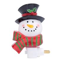 Lamp Romance Snowman Night Light Plug-in com interruptor Lamp Romance Snowman Night Light Plug-in com interruptor