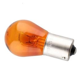 Lâmpada 1 Polo 12v 21w Laranja Pisca Alerta - Authomix - BAU15s