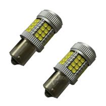 Lâmpada 1156 P21W 12v 24v Um Polo 40 Leds Cooler Branco PAR Lâmpada 1156 P21W 12v 24v Um Polo 40 Leds Cooler Branco PAR