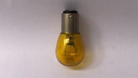 Lampada 2 polos amarela 12v 5w serve diversos veics
