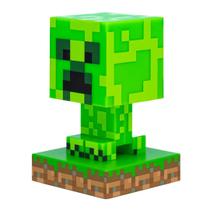 Lâmpada 3D Night Light Paladone Minecraft Creeper de 12 cm Lâmpada 3D Night Light Paladone Minecraft Creeper de 12 cm
