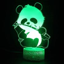 Lâmpada 3D Panda, Urso Preto, Urso Polar LED Creative Visual Lâmpada 3D Panda, Urso Preto, Urso Polar LED Creative Visual
