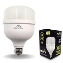 Lâmpada 40W LED Bulbo Bivolt 110v 220v Branco Frio 6500k Luz Branca Soquete E27 - Maxxy