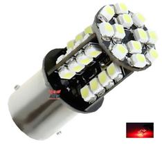 Lampada 44 led cambus bay15d 2 polo p21/5w 1157 1034 vermelho 12v