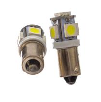 Lâmpada 69 5 leds sdm 5050 super branco ba9s 12 volts par Lâmpada 69 5 leds sdm 5050 super branco ba9s 12 volts par