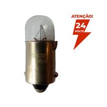 Lâmpada 69 halógena miniatura t4w 24volts 4w ba9s 1 polo Lâmpada 69 halógena miniatura t4w 24volts 4w ba9s 1 polo