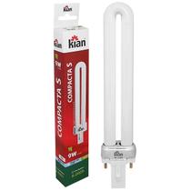 Lâmpada 9W Frio Refil Para Luminária Pelicano