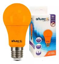 Lâmpada A60 Anti-inseto Luz Laranja E27 Led 9w 1000k Bivolt 110V/220V Galaxy