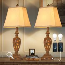 Lâmpada AIDENOEY Conjunto de dimmer duplo USB de 3 vias com controle de toque de 75 cm