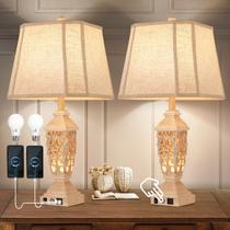 Lâmpada AIDENOEY Farmhouses 27,5 polegadas USB USB C Touch vintage